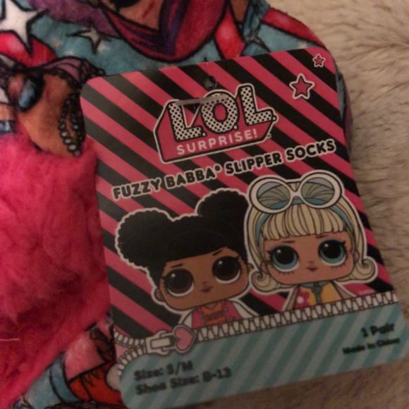 New Girls LOL Slippers-Small size 8-13 - Picture 4 of 4